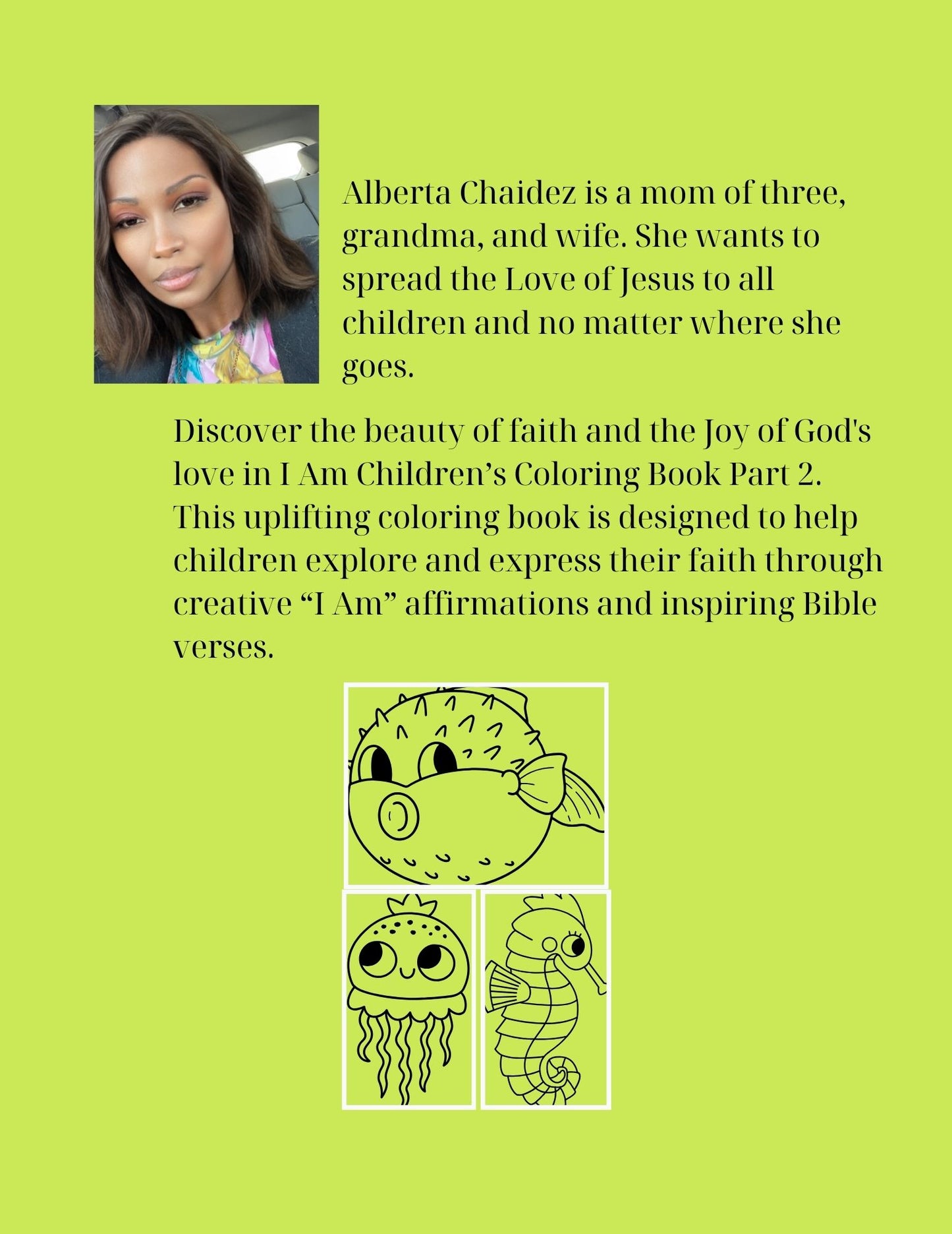I Am Coloring Book Part 3