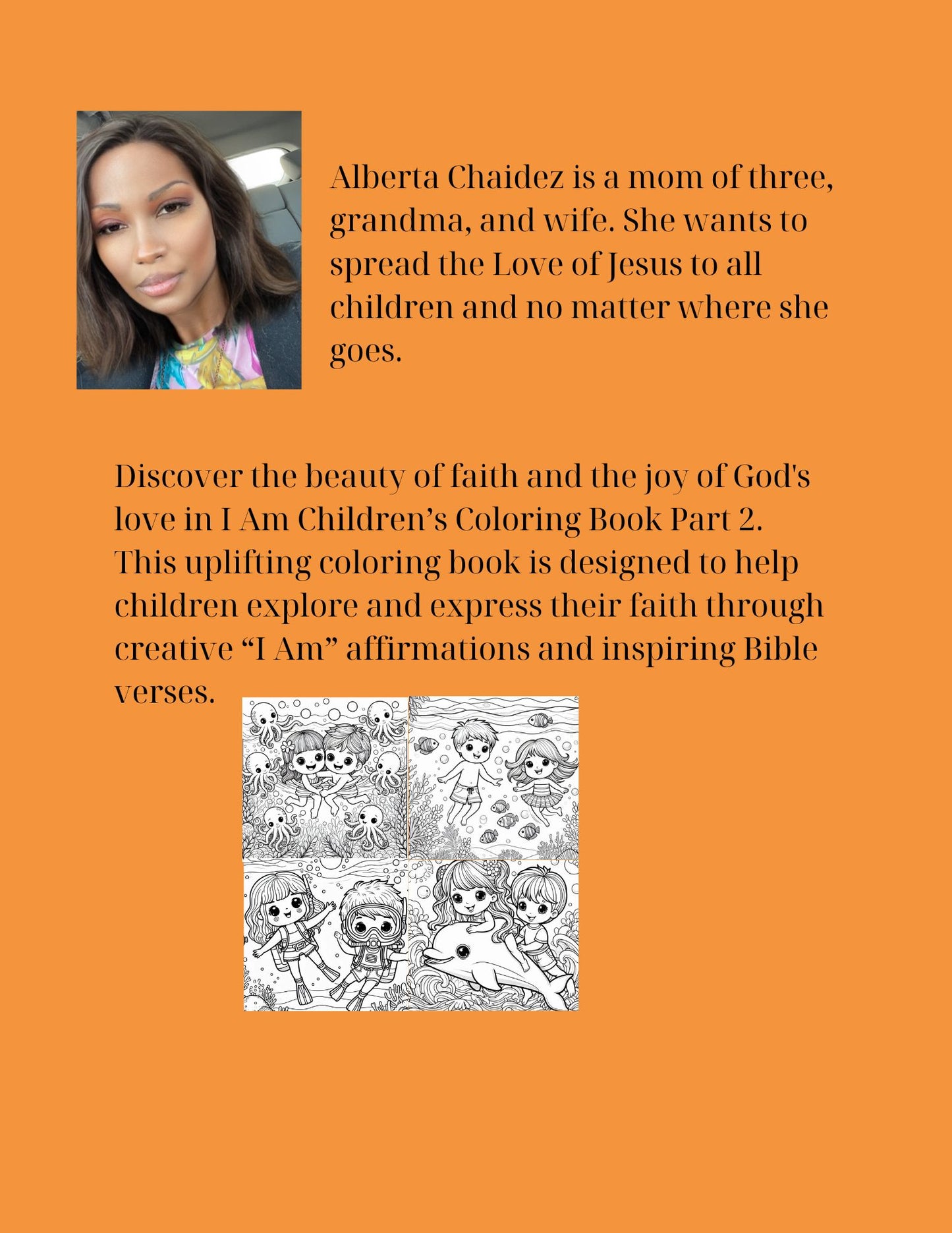 I Am Coloring Book Under-The-Sea Theme Part 2